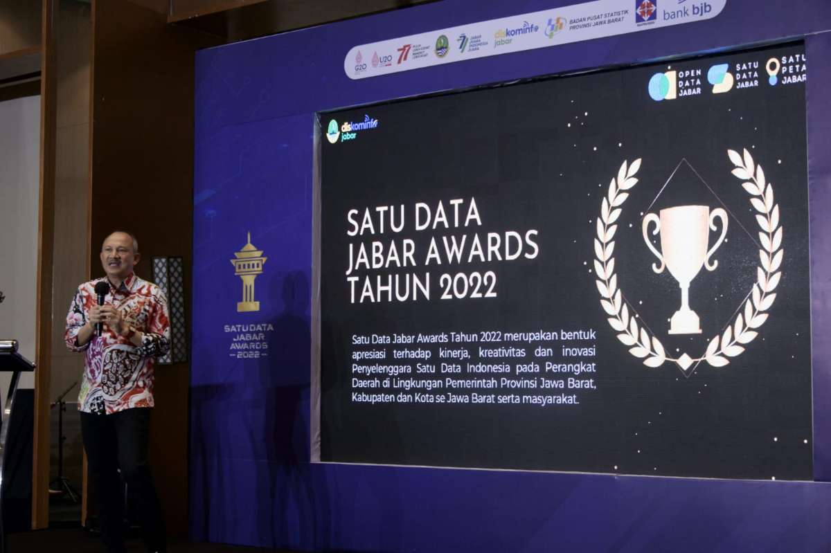 SATU DATA JABAR AWARDS 2022 Upaya untuk Wujudkan Satu Data Indonesia di Jawa Barat