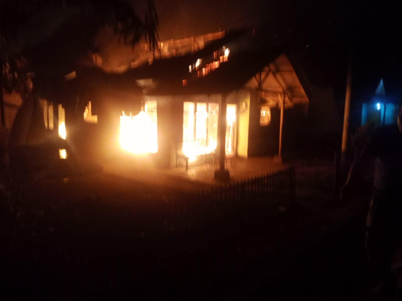 Rumah Warga di Ciranjang Cianjur Ludes Terbakar, Kerugian Capai Ratusan Juta Rupiah