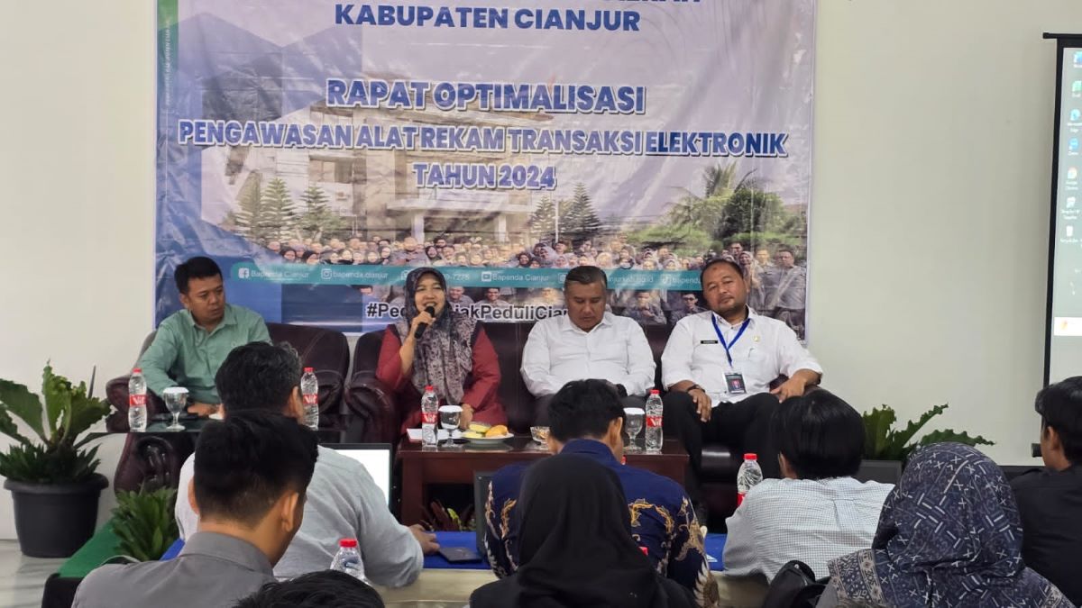 Bapenda Cianjur Optimalkan Pengawasan Alat Perekam Transaksi Elektronik