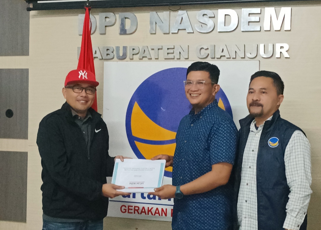 Serahkan Hasil Survei, NasDem Memanggil Balon Kepala Daerah dan Wakil Kepala Daerah Cianjur Resmi Ditutup