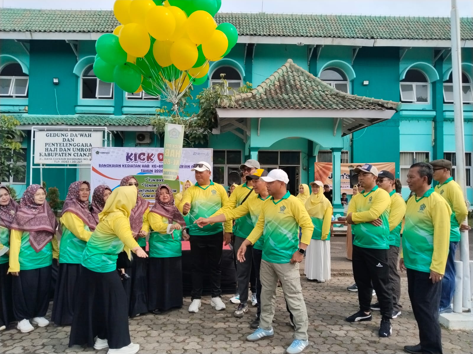  Kemenag Cianjur Gelar Kick Off Rangkaian HAB ke-80 Tahun 2026