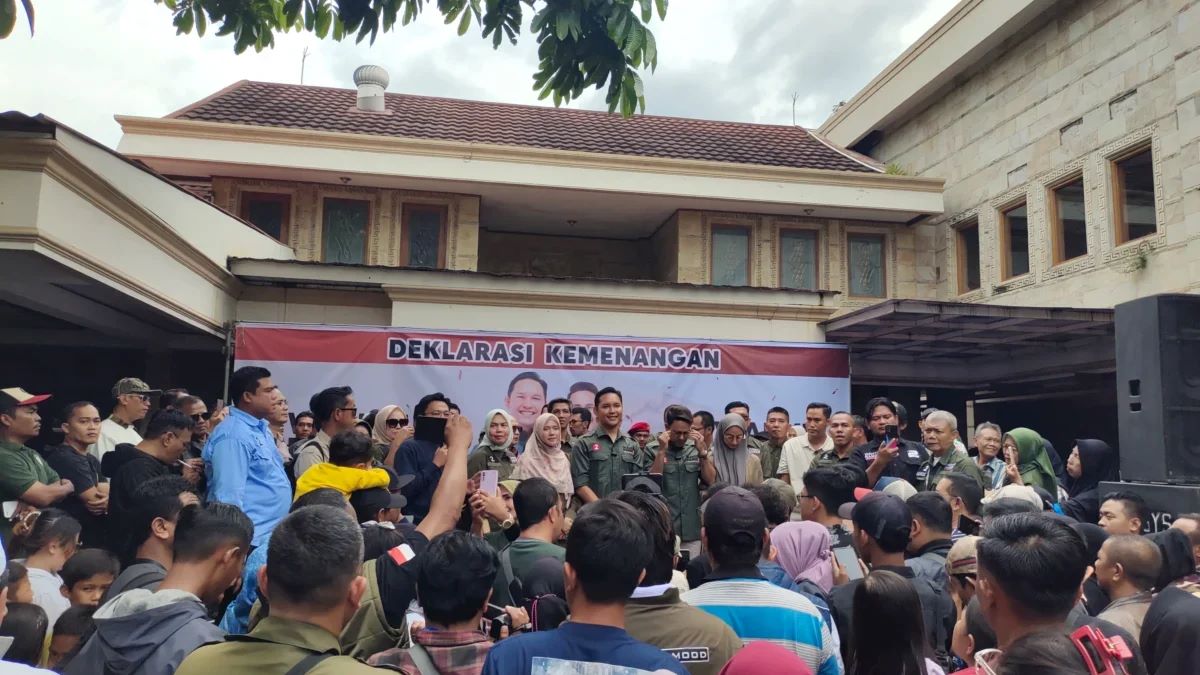 Wahyu-Ramzi Deklarasi Kemenangan, Klaim Raih Suara Terbanyak di Pilkada Cianjur 2024