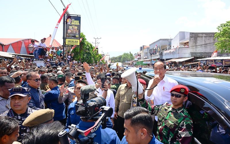 Jokowi Hormati Penilaian Masyarakat Atas 10 Tahun Pemerintahannya