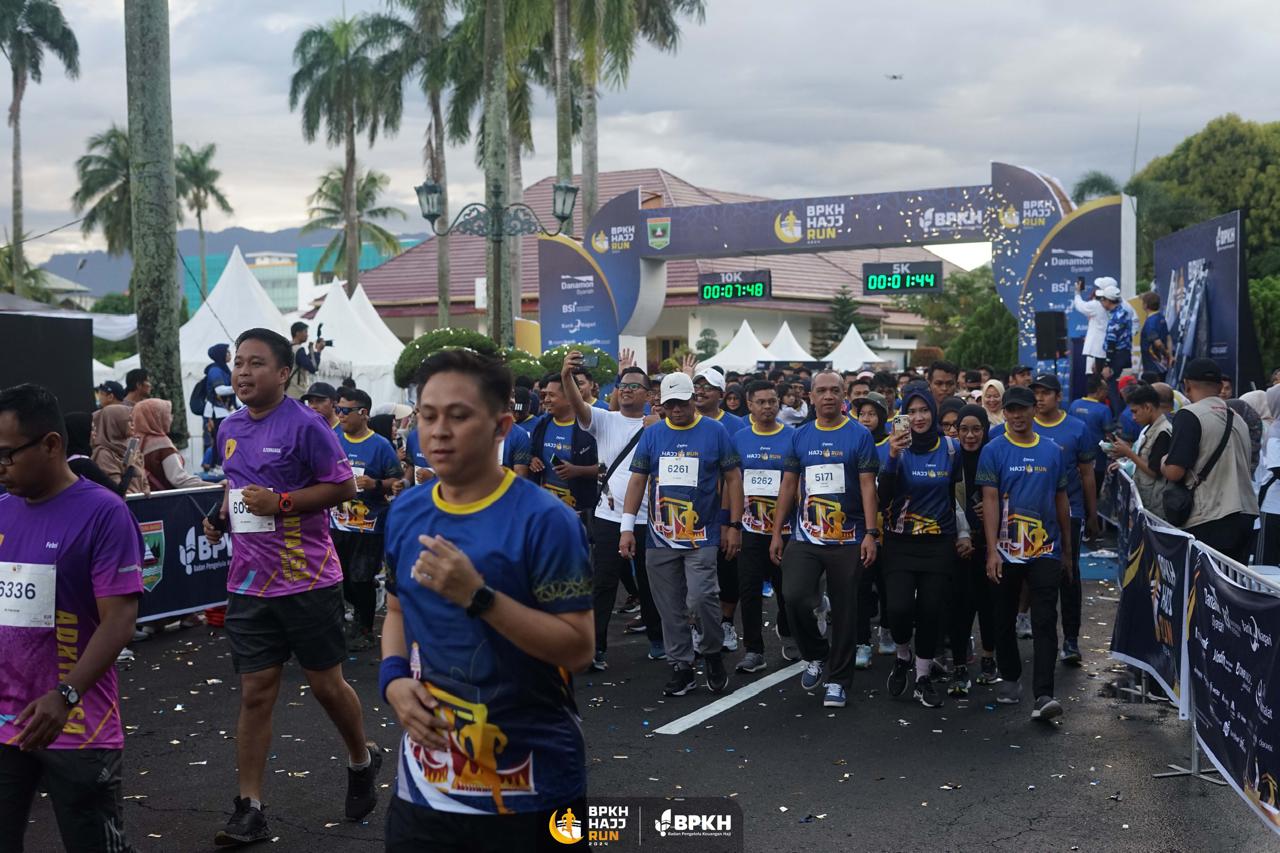 BPKH Gelar Hajj Run 2024 di Kota Padang: Tingkatkan Antusiasme Masyarakat dalam Pelaksanaan Ibadah Haji