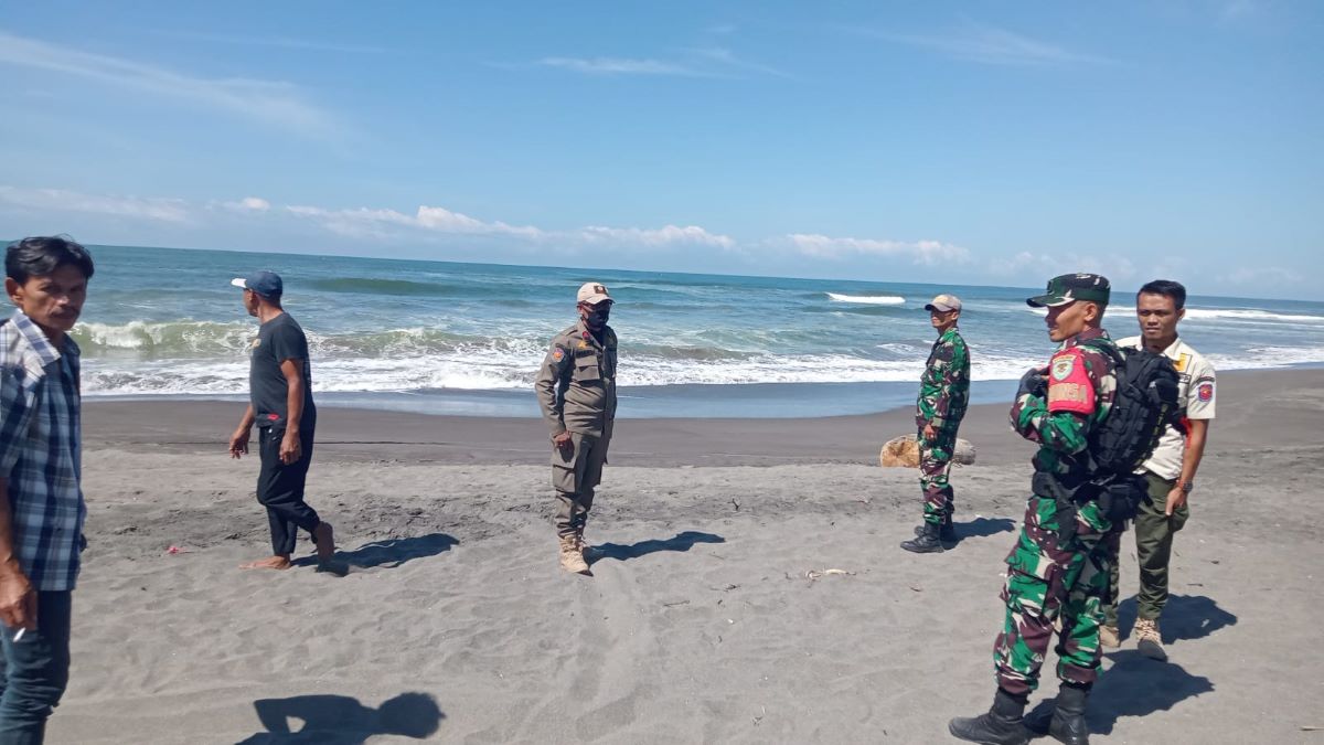 Pencarian Pelajar Terseret Ombak di Pantai Cemara Cidaun  Masih Nihil