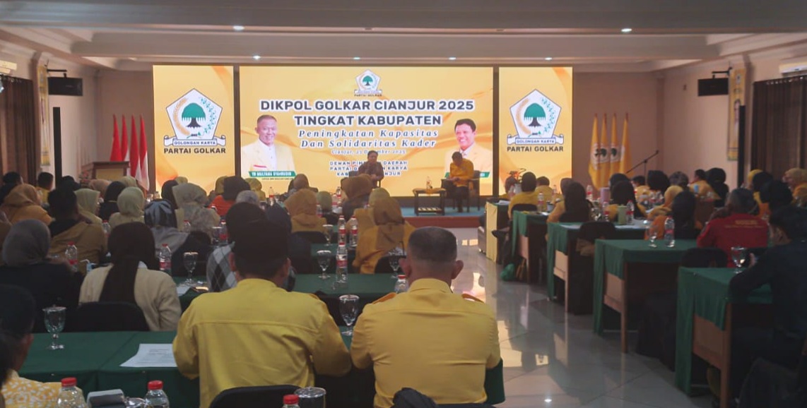 Golkar Cianjur Gelar Dikpol, Tekankan Jaga Soliditas dan Tren Kemenangan