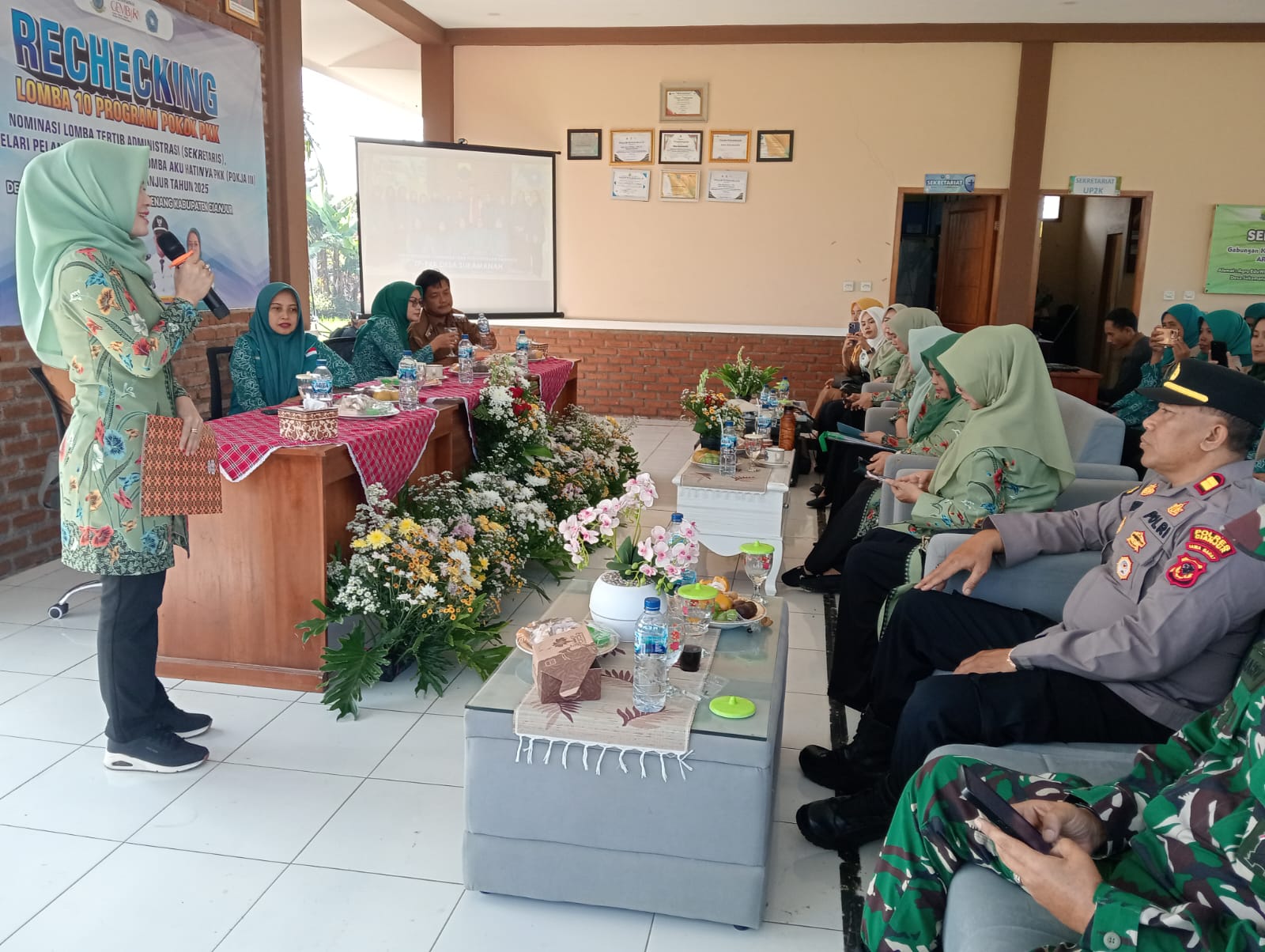 TP PKK Kabupaten Cianjur Rechecking Lomba 10 Program Pokok PKK