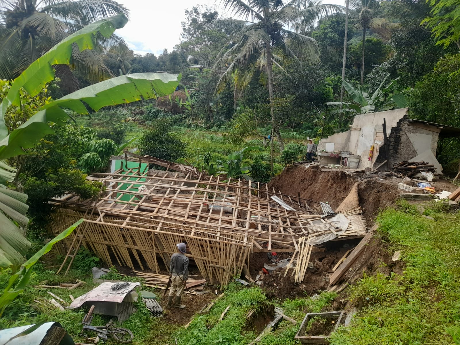 Pergerakan Tanah di Cibanteng Cianjur Cukup Signifikan, Sekmat: Perlu Penanganan Cepat
