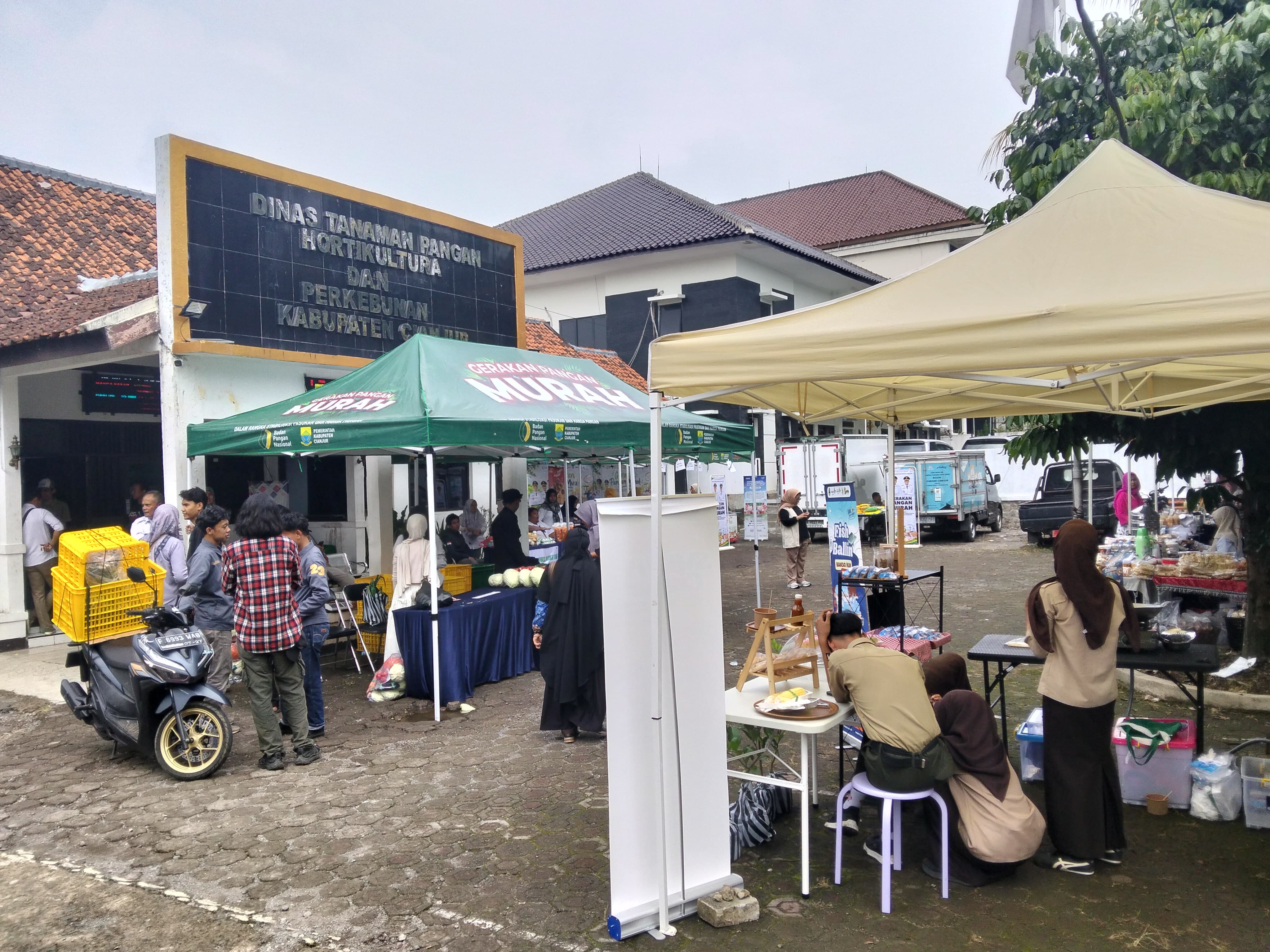 Jelang Iduladha, DTPHP Cianjur Gelar Gerakan Pangan Murah
