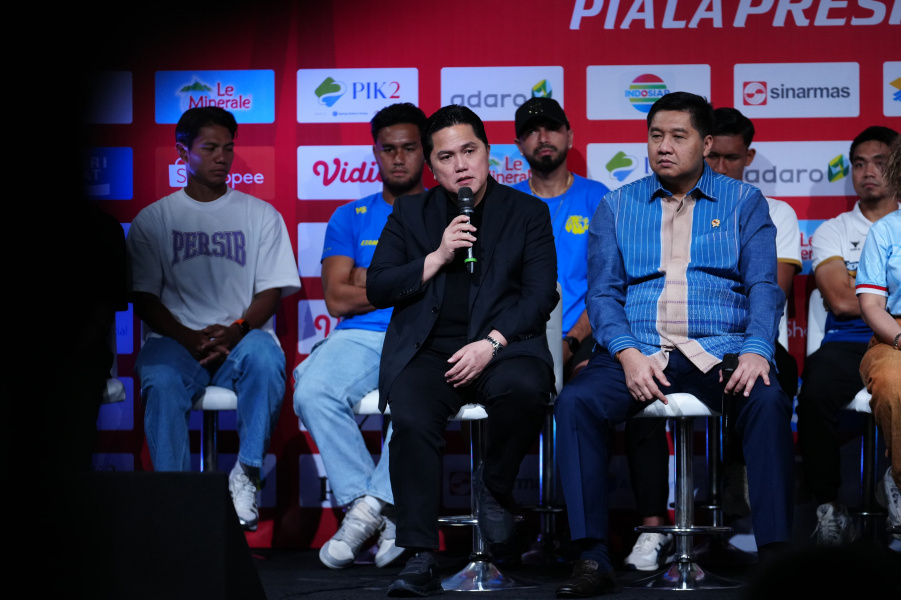 Piala Presiden 2025 Bergulir 6-13 Juli Diikuti Enam Tim, Erick Thohir: Ini Bukan Sekadar Turnamen Pramusim 