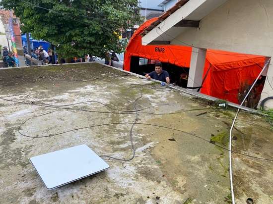 Diskominfo Jabar Sediakan Jaringan Internet di Lokasi Longsor KBB