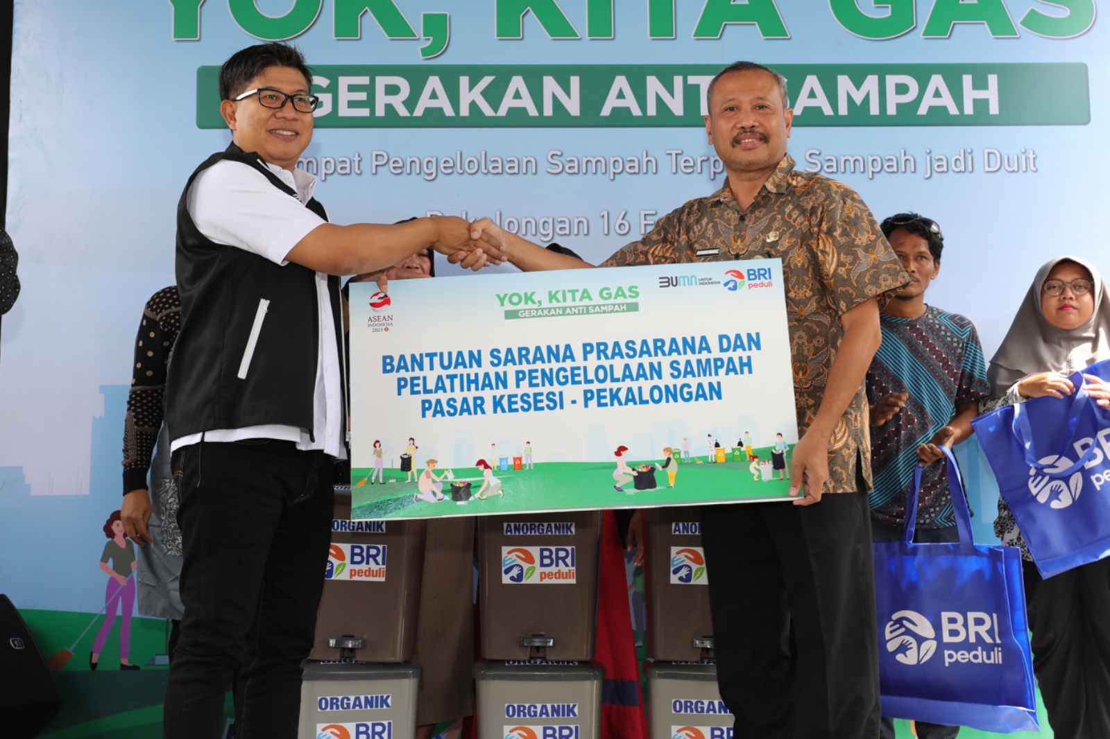 Program BRI Peduli Yok Kita Gas Wujudkan Indonesia Bebas Sampah