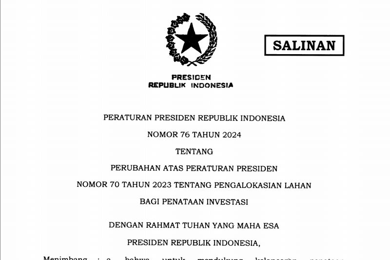 Jokowi Terbitkan Perpres Distribusi Izin Tambang untuk Ormas Keagamaan