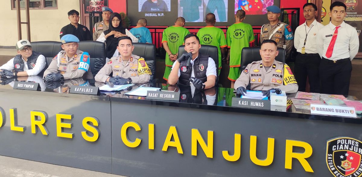 Polres Cianjur Berhasil Ungkap Kasus Pembuangan Bayi di Haurwangi 