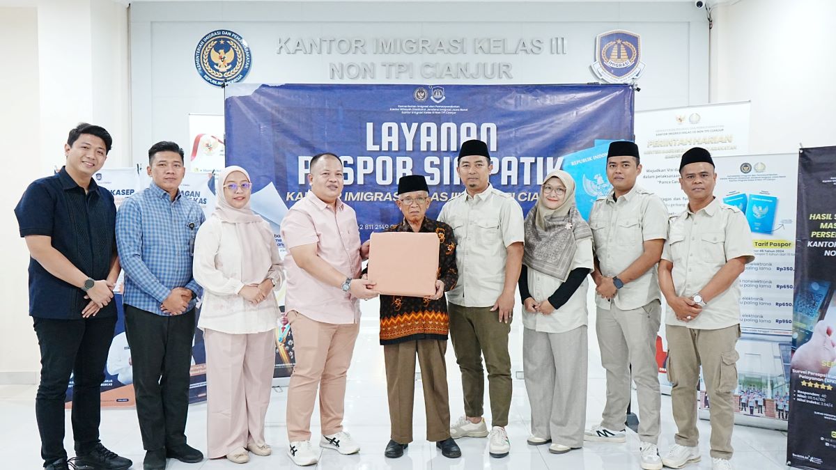 Kantor Imigrasi Cianjur Layani Pembuatan Paspor Calon Jemaah Haji Tahun 2026 di Hari Libur