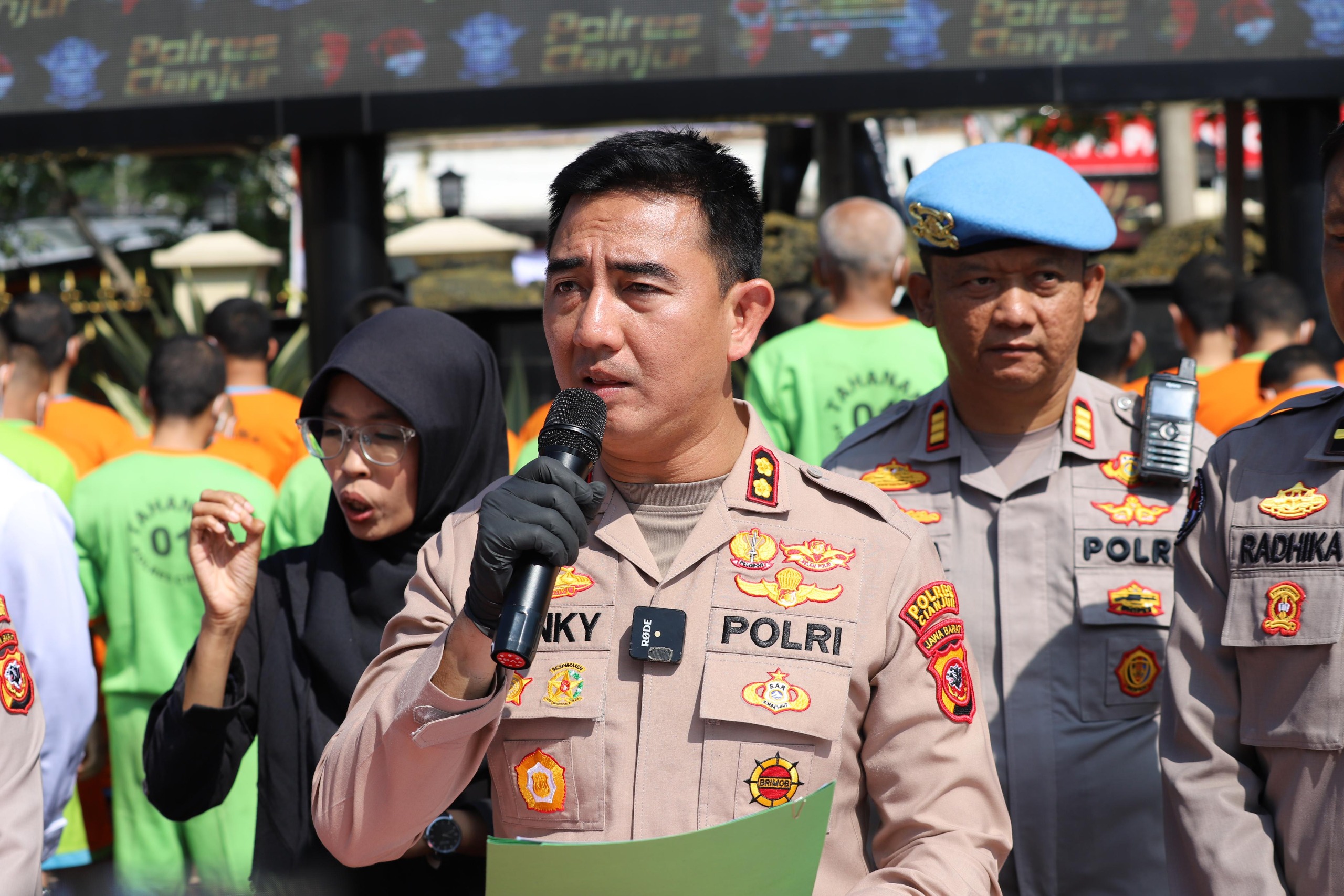 Kapolres Cianjur Perintahkan Tembak di Tempat Geng Motor Bahayakan Warga