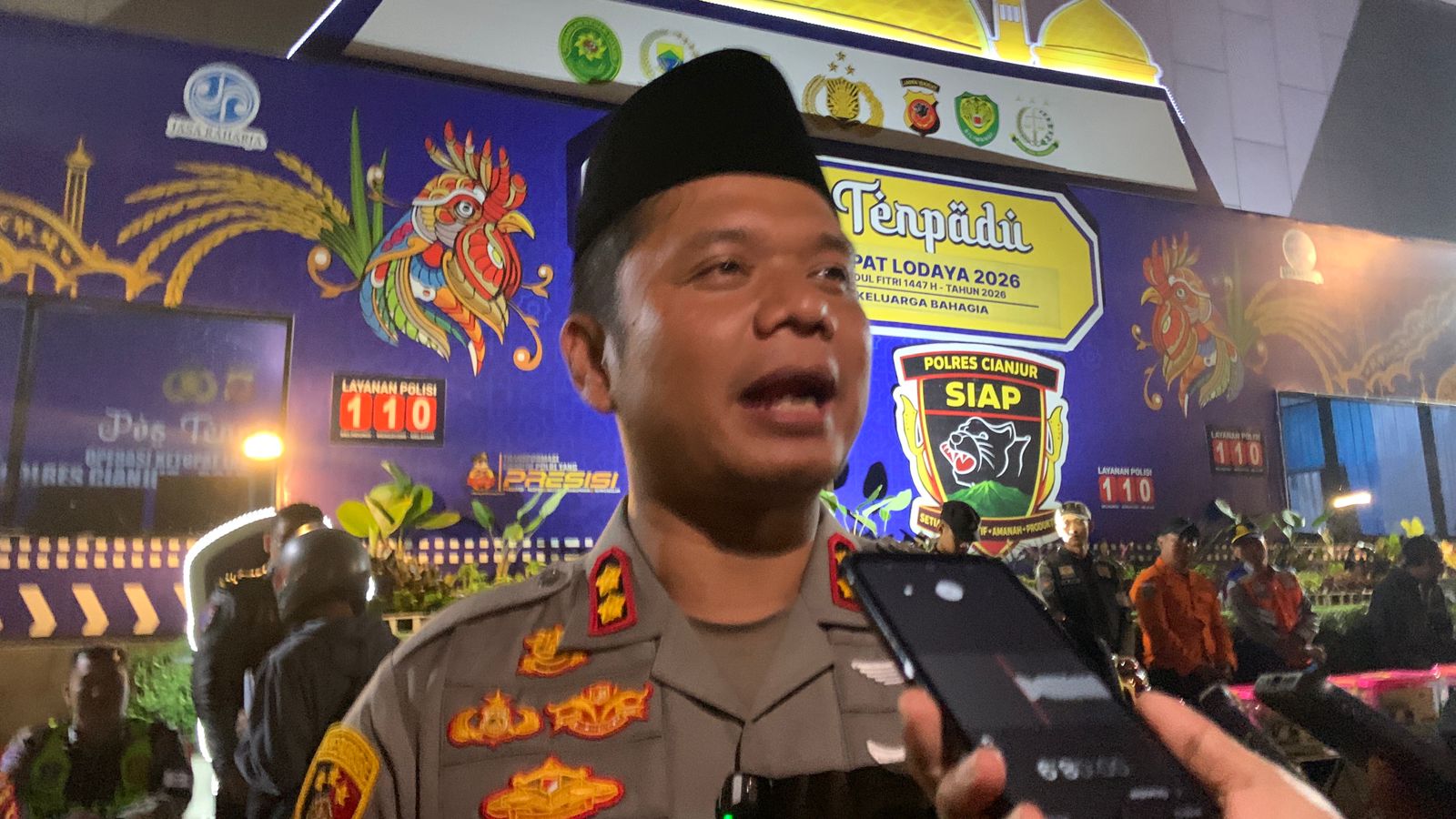 Polres Cianjur Amankan Ratusan Motor Bising 