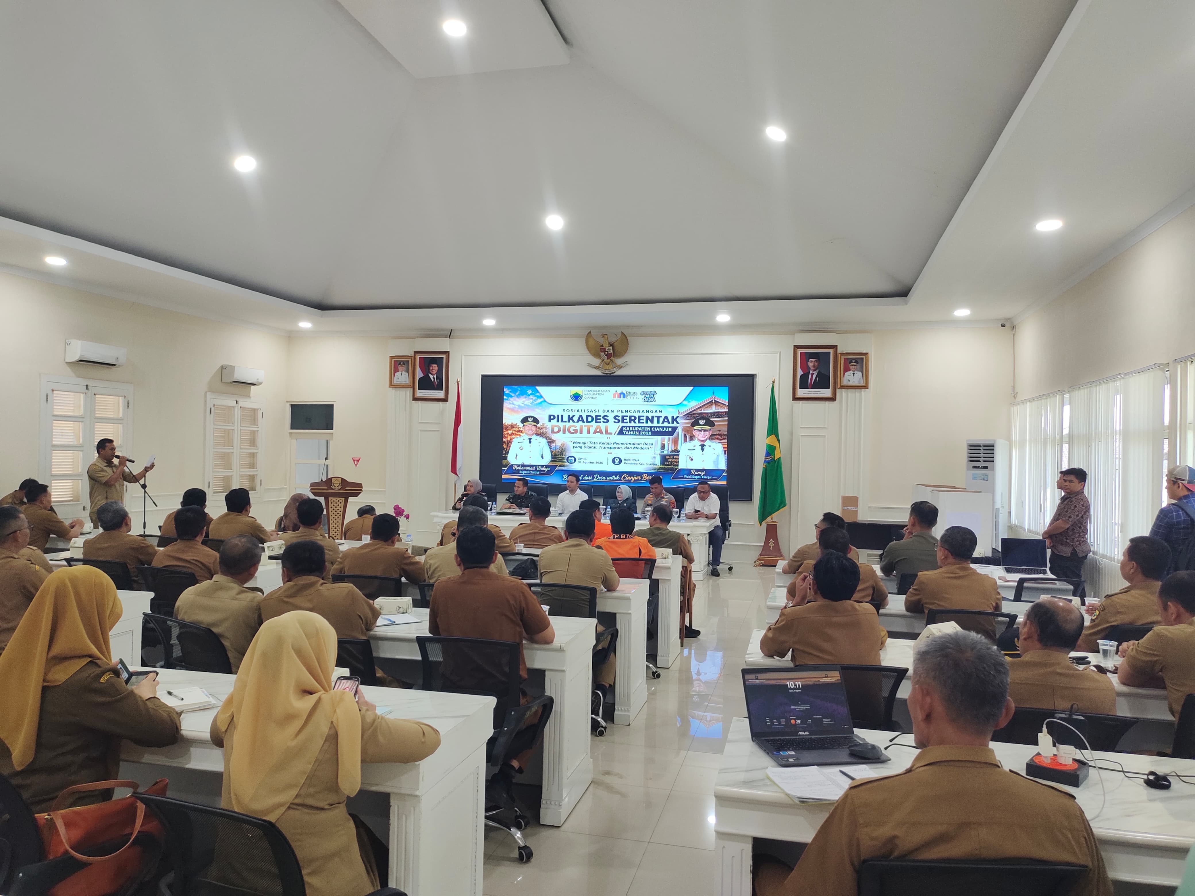 Pilkades Digital 2026, Pemkab Cianjur Klaim Hemat Anggaran hingga Pangkas Biaya Kertas
