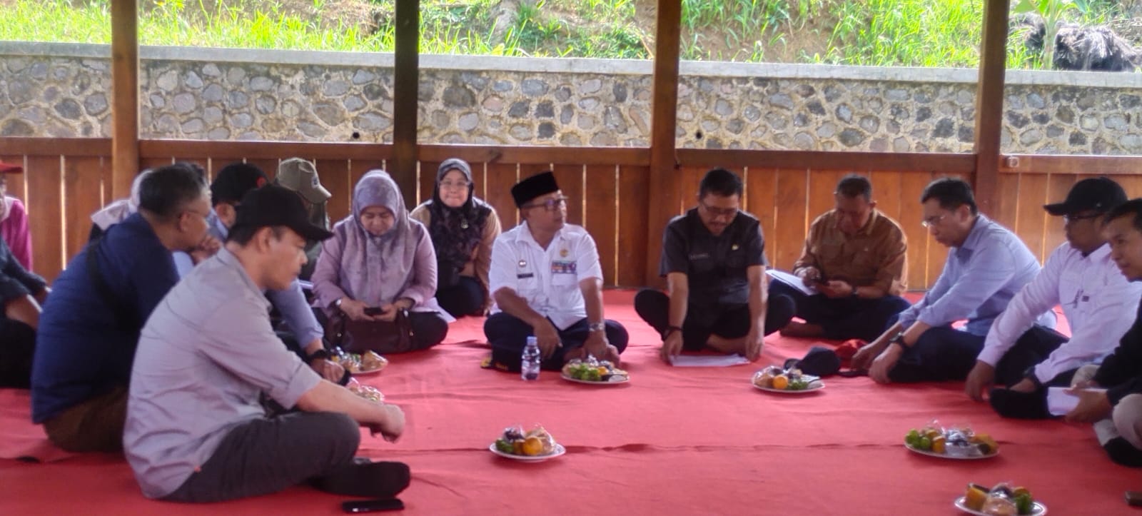 Suasana Kampung Jaman Dulu, Pemkab Cianjur Libatkan Sejumlah OPD Kembangkan Kampung Budaya Padi Pandanwangi