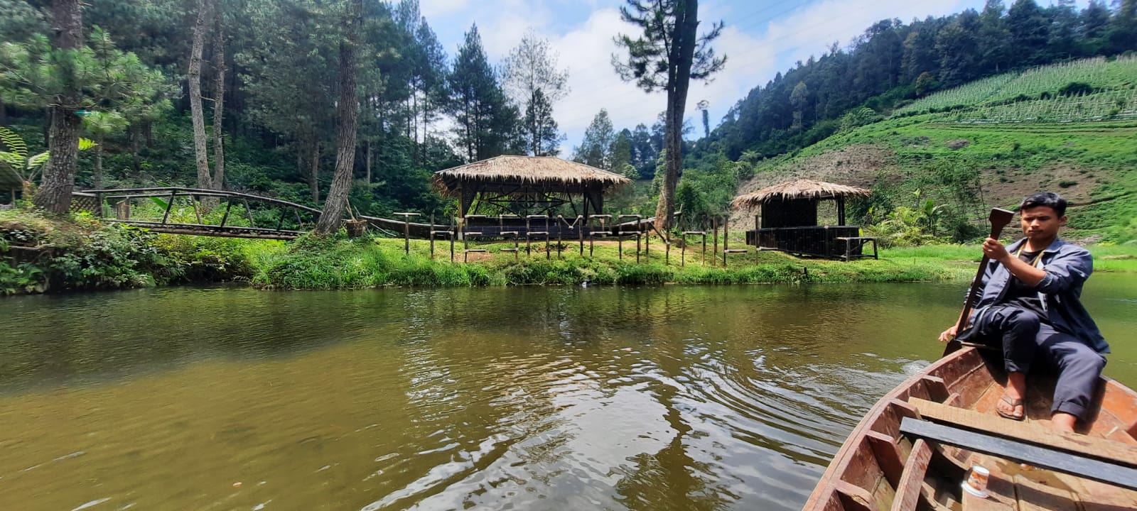 Danau Cigunung Tugu Takokak Jadi Primadona Baru Wisatawan