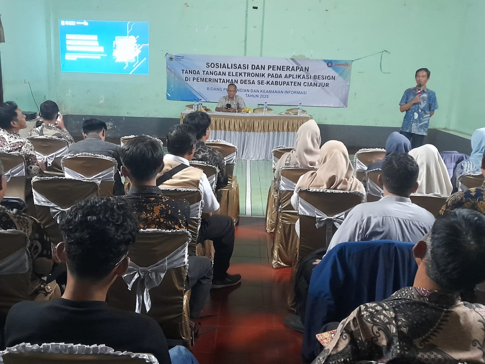 Diskominfo Cianjur Dorong Pemerintah Desa Gunakan Tanda Tangan Elektronik