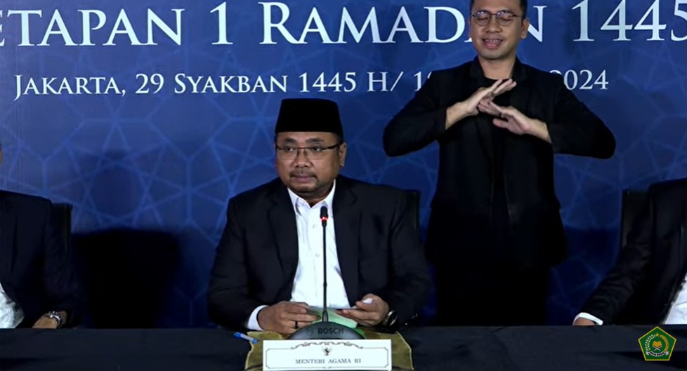 Pemerintah Tetapkan 1 Ramadan 1445 Hijriah Selasa 12 Maret 2024