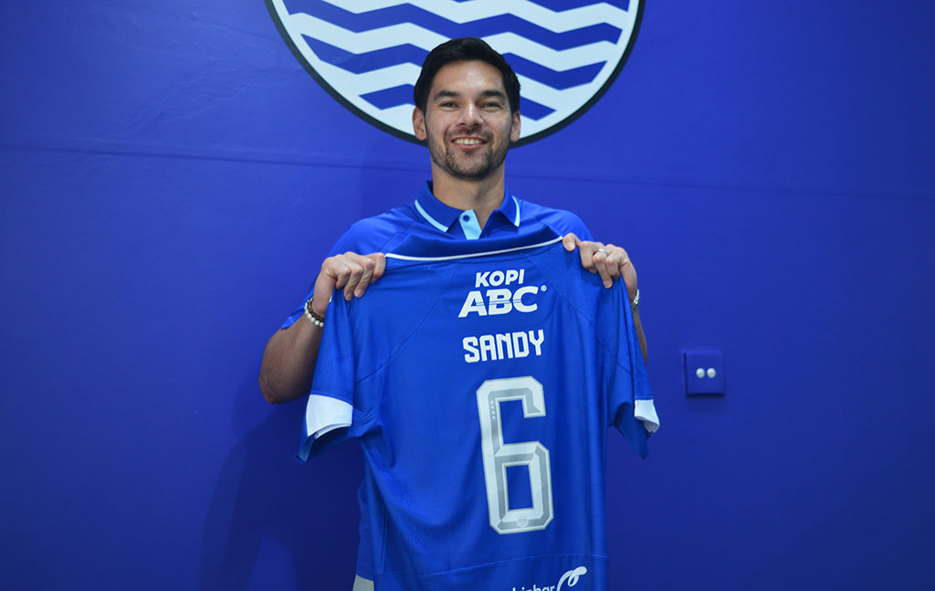 Alasan Unik Sandy Wash Kenakan Nomor Punggung 6 di Persib
