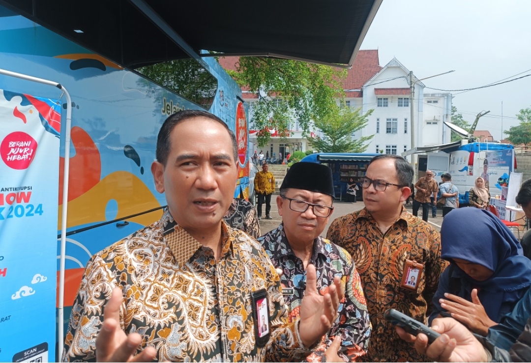 Roadshow Bus Antikorupsi di Cianjur, KPK Imbau Masyarakat Hindari Politik Uang di Pilkada 2024