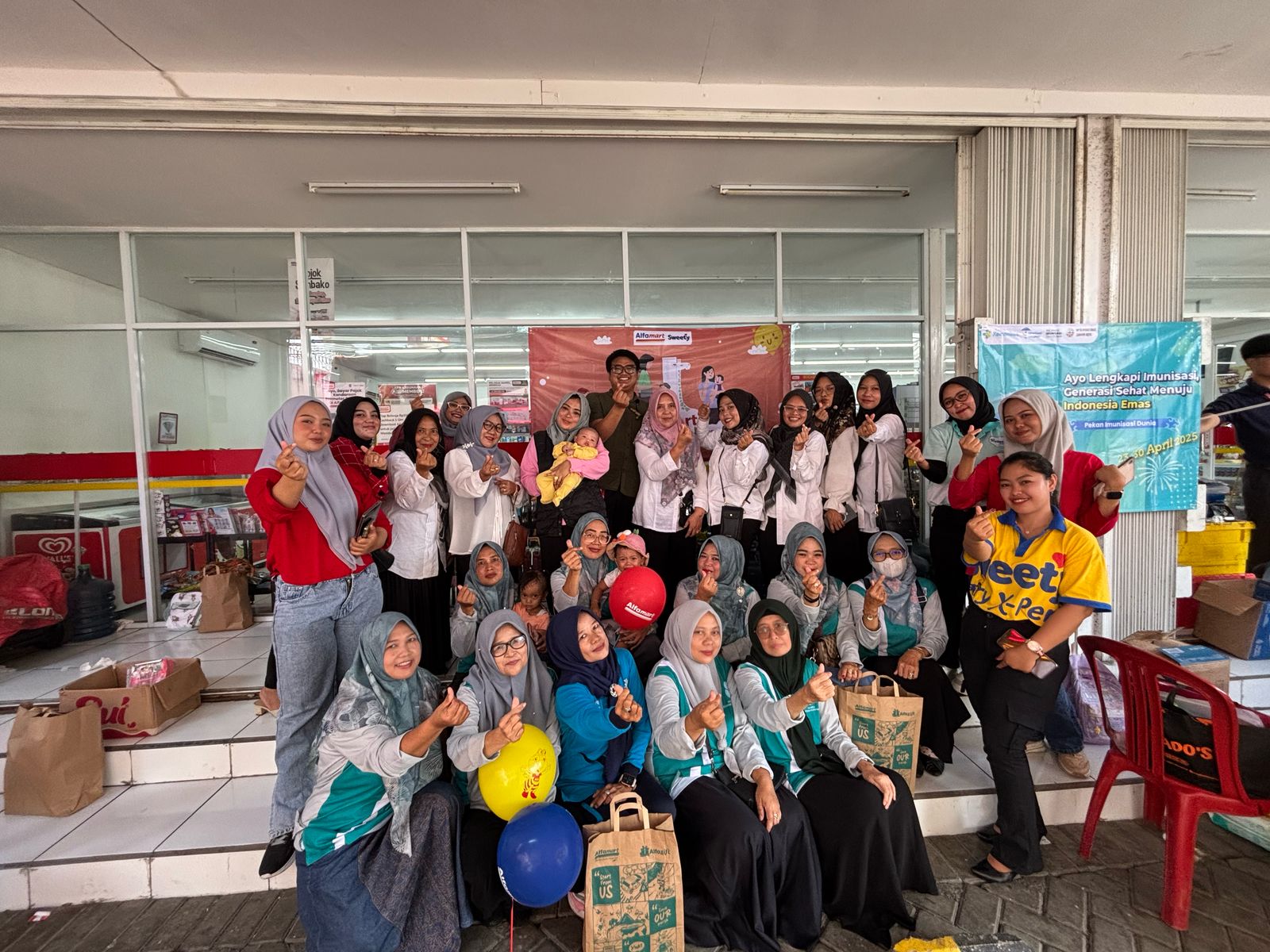 Alfamart Sahabat Posyandu Bersama Sweety Hadir Kembali, Menjangkau Lebih Dari 10.000 Ibu dan Balita