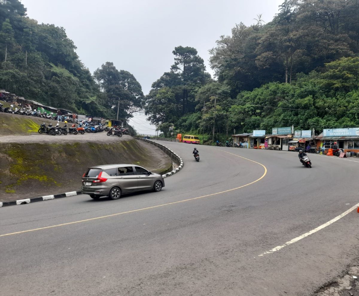 Pengendara Diimbau Waspada Tanah Longsor dan Pohon Tumbang di Kawasan Puncak