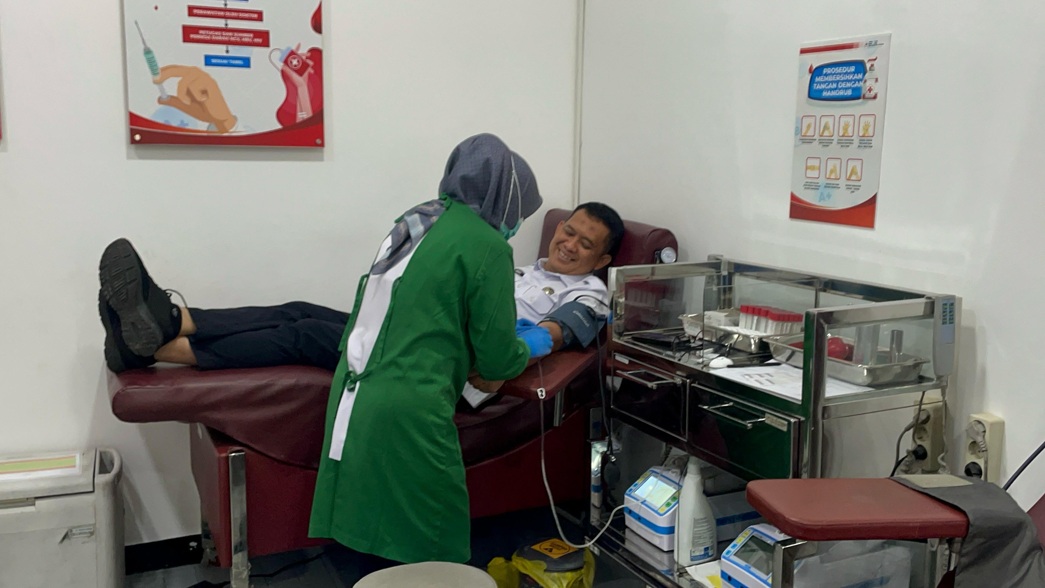 Kepala Lapas Kelas IIB Cianjur Dorong Petugas Rutin Donorkan Darah