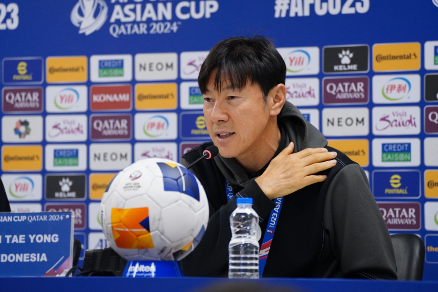 Indonesia versus Australia Berakhir Imbang, Shin Tae-yong: Pemain Bekerja Keras dan Bermain Bagus