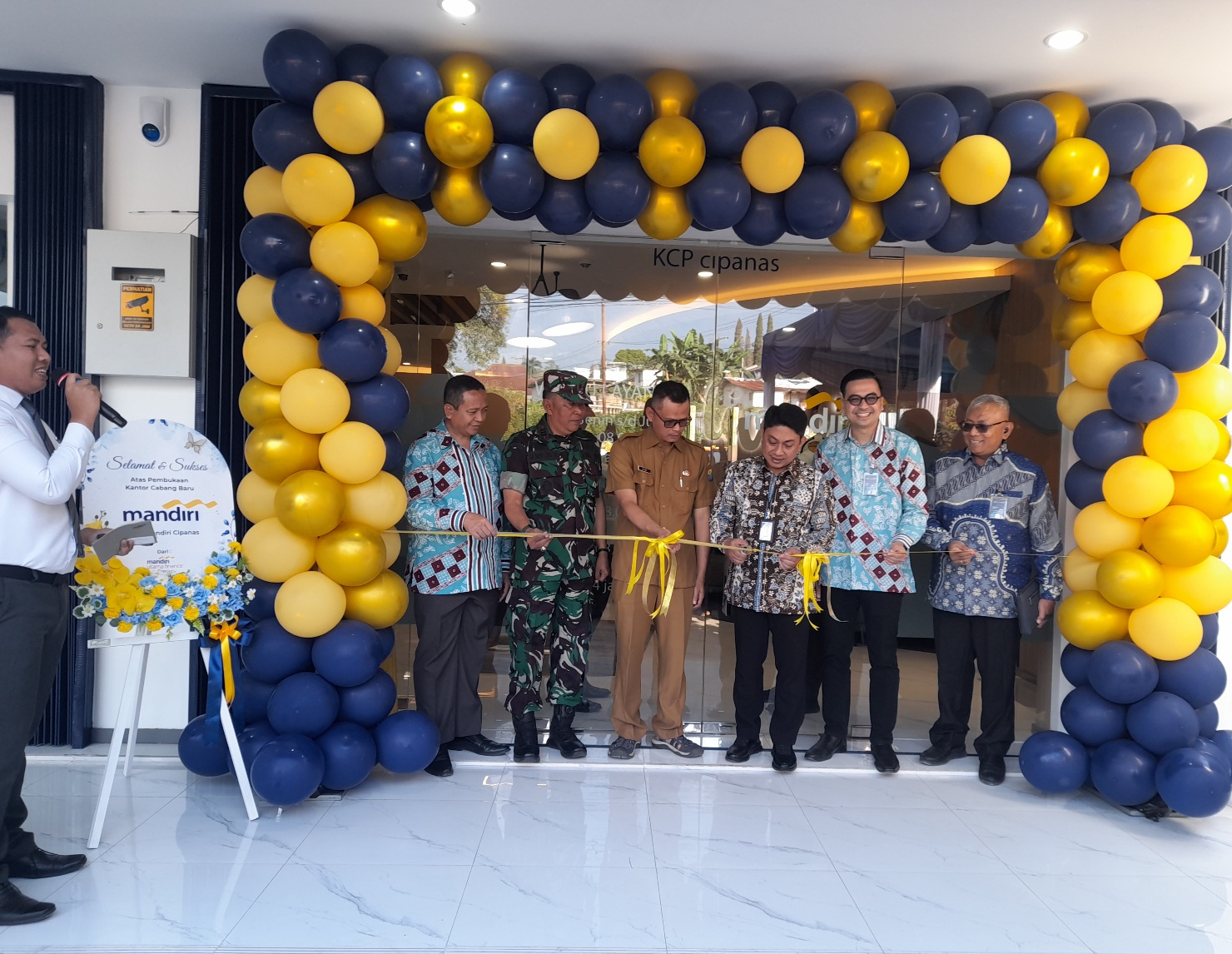 PT Bank Mandiri Resmikan Gedung Baru KCP Cipanas