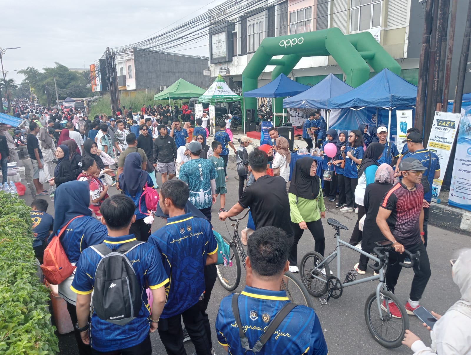 Dekatkan Layanan Kepada Masyarakat, Kantor Imigrasi Cianjur Gelar Sosialisasi di CFD