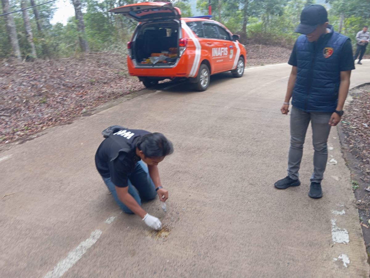 Driver Ojol Jadi Korban Begal di Sukanagara Cianjur