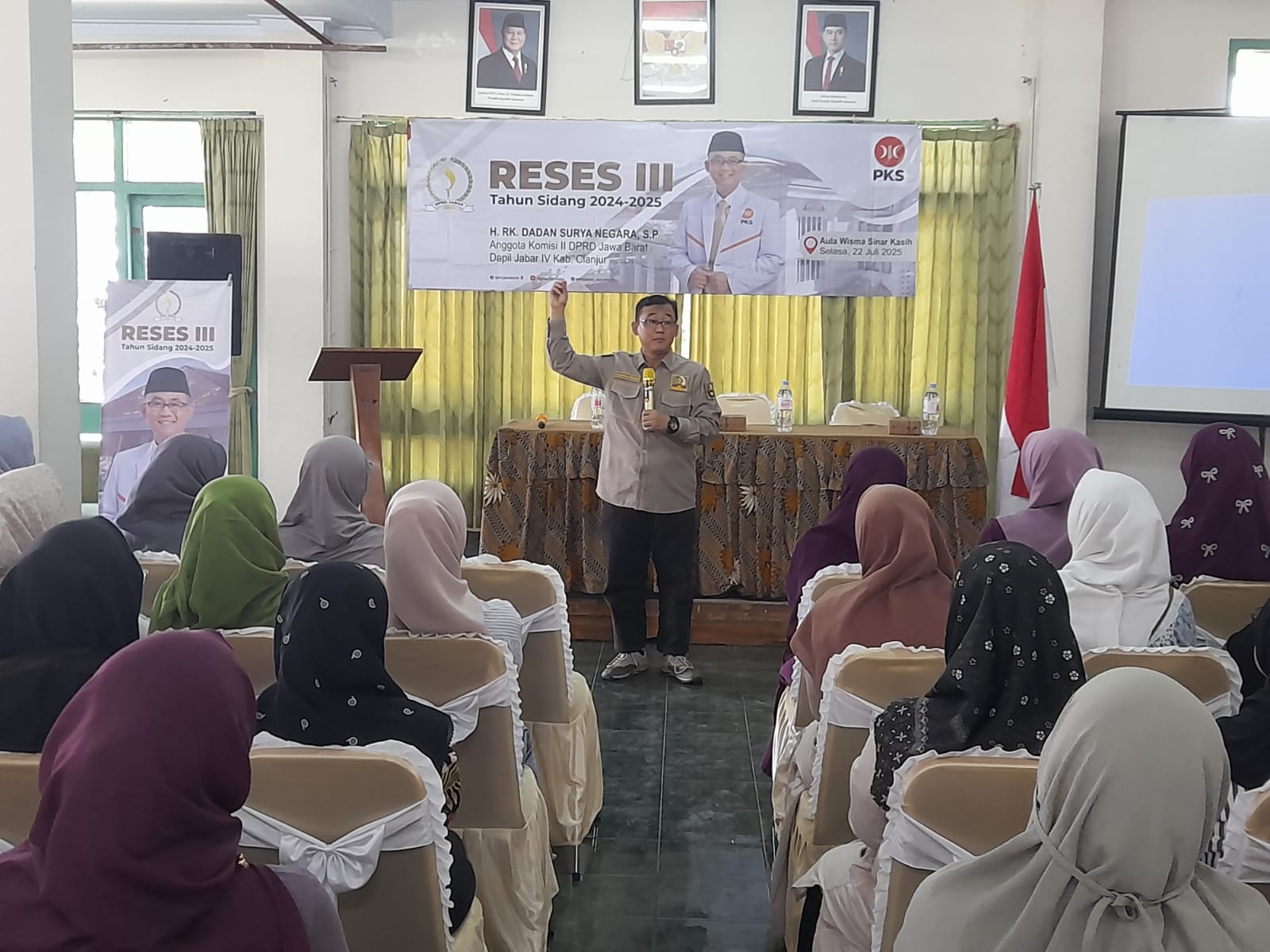 Reses di Pacet, RK Dadan Bahas Pentingnya Memperhatikan Pelaku UMKM di Cianjur 