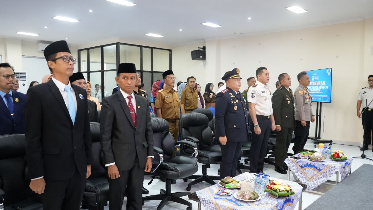 Di Cianjur, Tasyakuran Hari Bakti Imigrasi ke-76 Digelar Sederhana