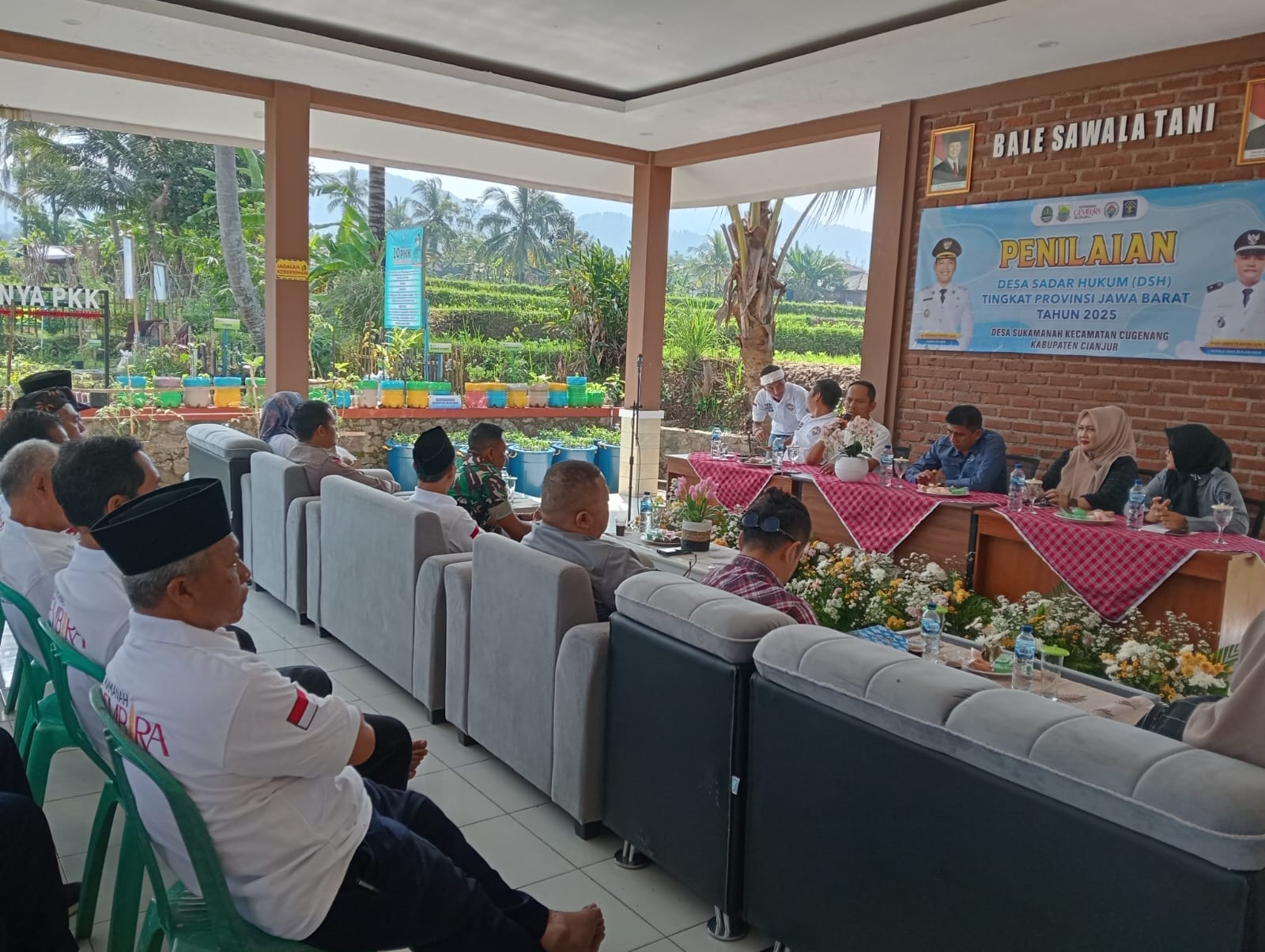 Desa Sukamanah Cianjur Masuk dalam Kandidat Desa Terbaik Desa Sadar Hukum