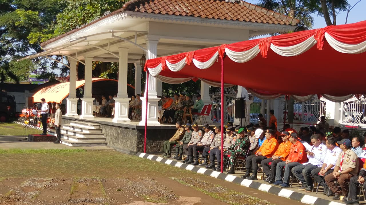 Antisipasi Potensi Bencana Hidrometeorologi, Pemkab Cianjur Gelar Apel Siaga