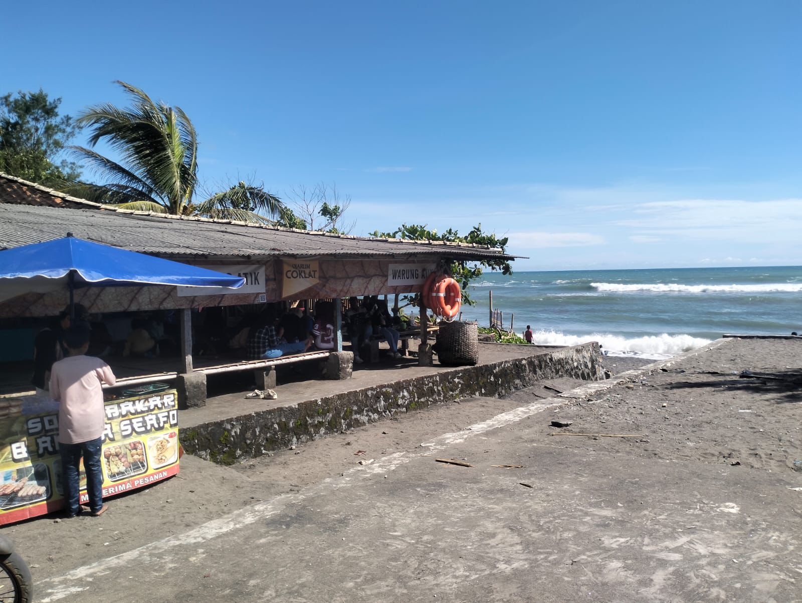 Pokdarwis Pantai Apra Cianjur Perketat Pengawasan Selama Libur Nataru 