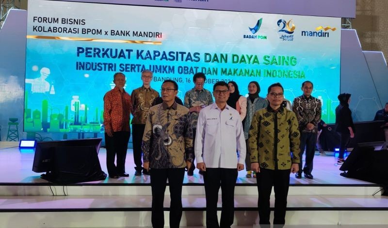 BPOM-Mandiri Tegaskan Penguatan Kapasitas Daya Saing UMKM Obat dan Makanan