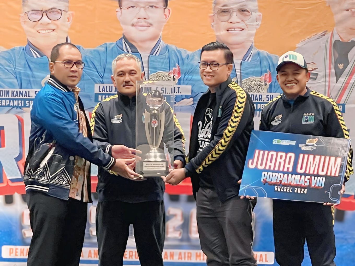 Perpamsi Jabar Juara Umum Porpamnas VIII Makassar, Atlet Cianjur Sumbang Dua Medali