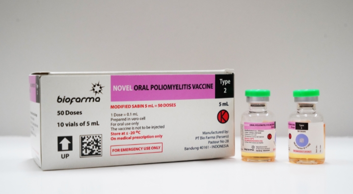 Bio Farma Ekspor Vaksin Polio untuk Berkontribusi Terhadap Kesehatan Global