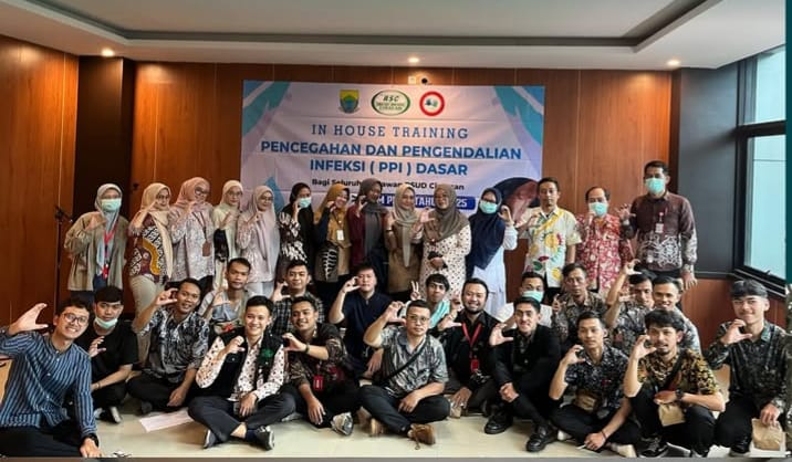 RSUD Cimacan Gelar Pelatihan Pencegahan dan Pengendalian Infeksi Dasar