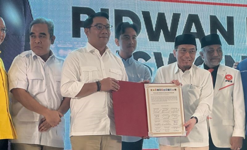 12 Partai Resmi Mengusung Ridwan Kamil-Suswono pada Pilkada Jakarta