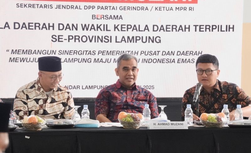 Muzani Imbau Seluruh Kepala Daerah Terpilih Dari Gerindra tak Korupsi