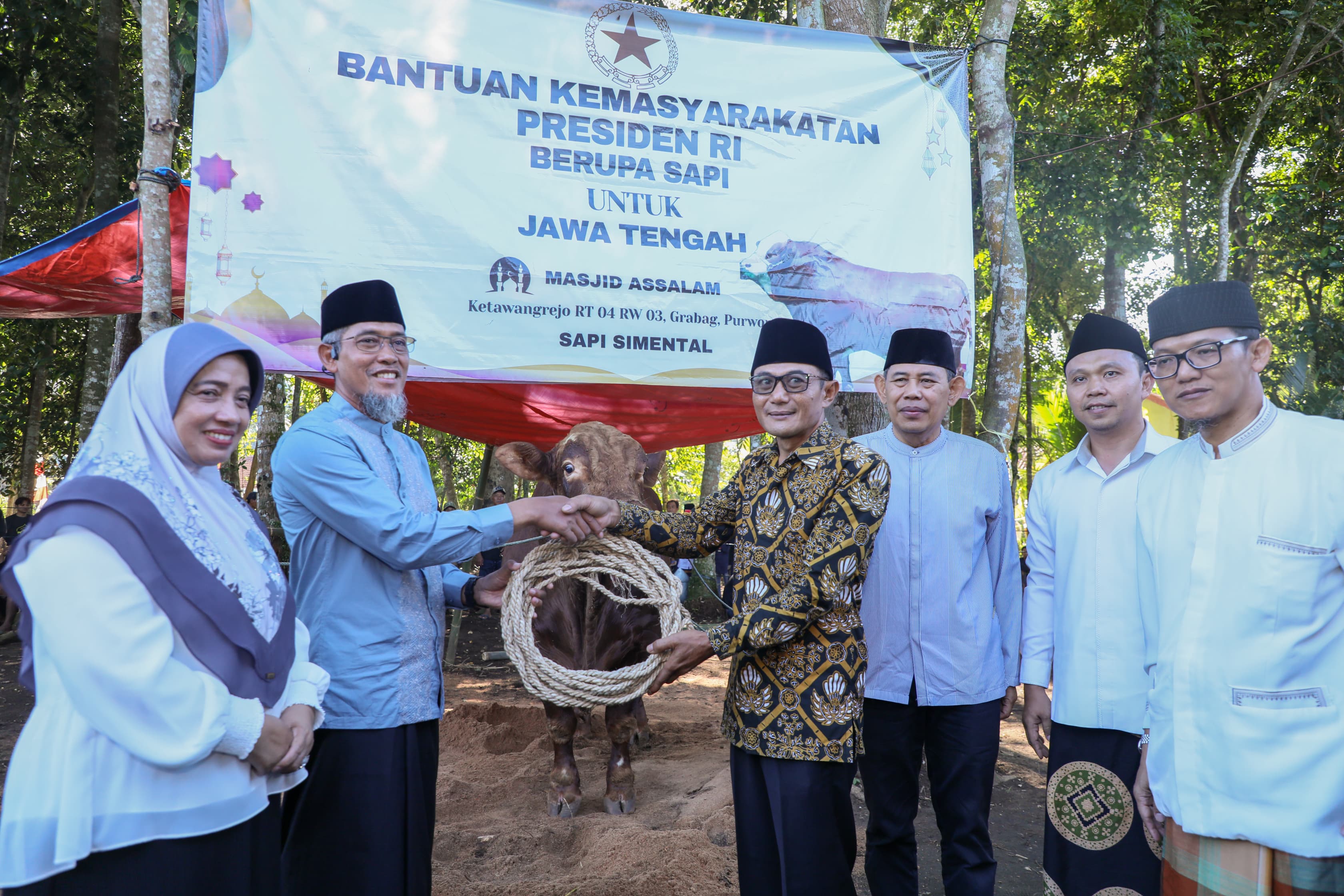 36 Sapi Kurban Presiden RI Dibagi di Jateng, Sekda: Bentuk Apresiasi Peternak Lokal