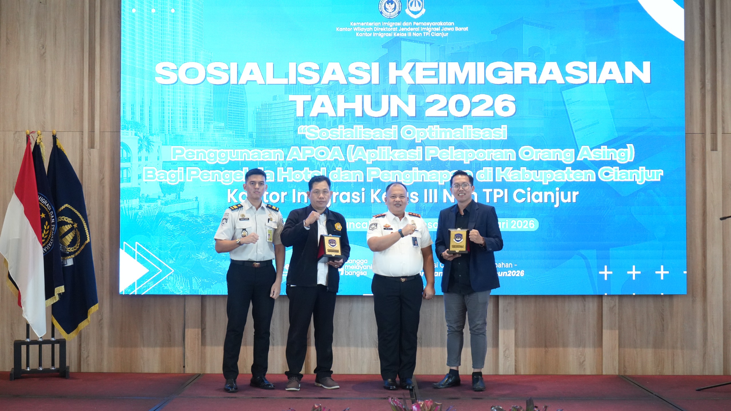 Imigrasi Cianjur Optimalisasi Penggunaan Aplikasi Pelaporan Orang Asing 