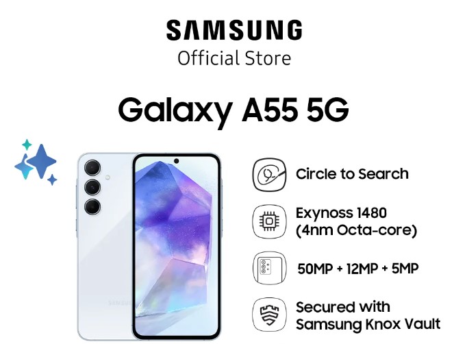 4 Kelebihan Samsung Galaxy A55 yang Cocok untuk Produktivitas