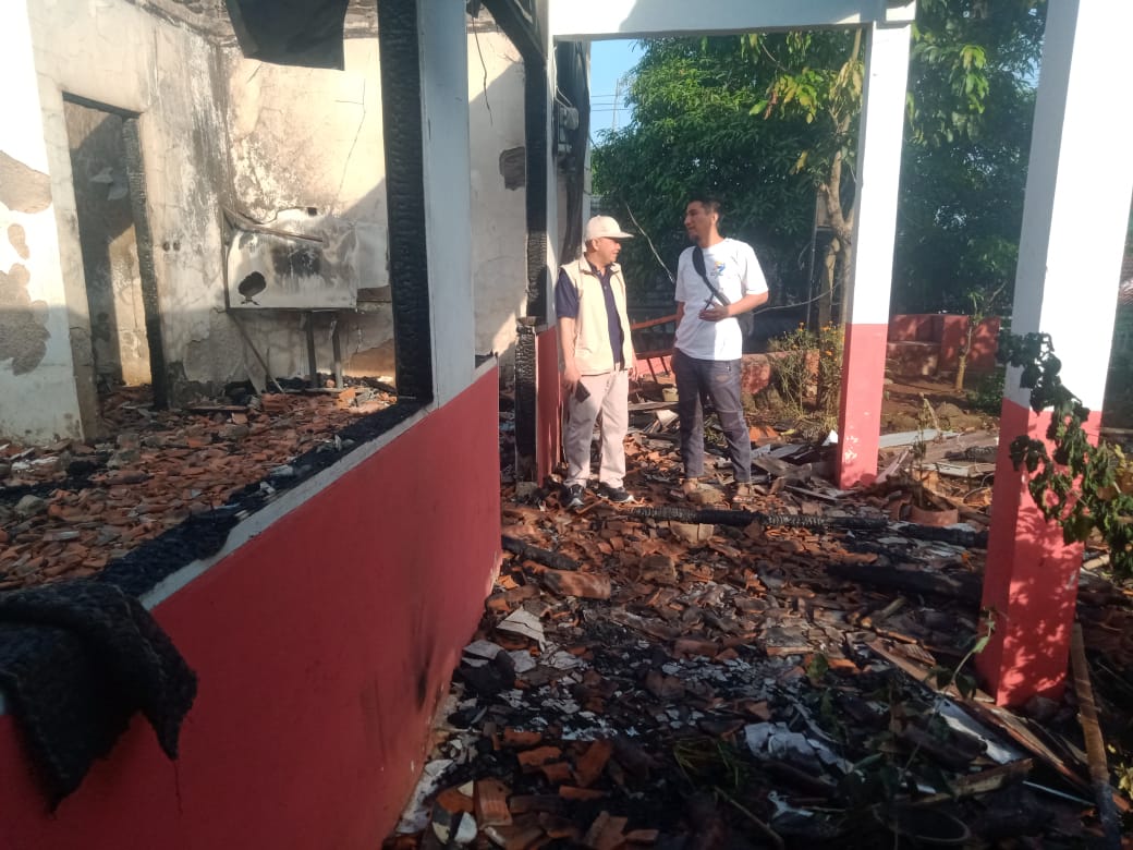 Tiga Ruangan SDN Cibaregbeg 1 Cibeber Hangus Terbakar, Kerugian Capai Ratusan Juta Rupiah